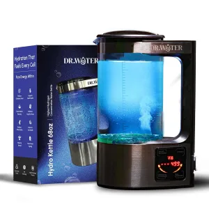 HydroPitcher | Hydrogen Water Pitcher | 3X More Hydrogen Concentration | 68oz Hydrogen Water Generator | Big Size More Hydrogen | Water Hydrogenator