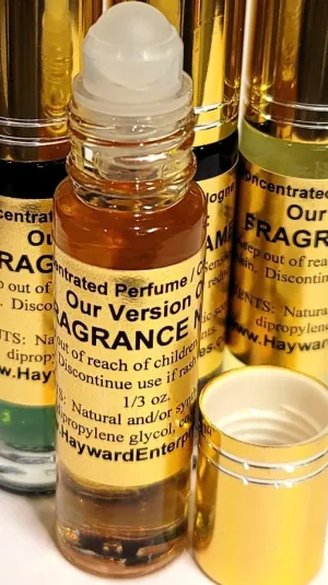 HYWD Enterprises Perfume Oil Compatible to ELIEEY SAAHB LE PARFUM for women, Designer Inspired Impression, Fragrance Oil, Eau de Parfum, 1/3 oz. (10ml) Glass Roll-on