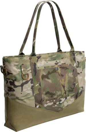 IDOGEAR Tactical Handheld Tote Pouch Portable EDC Organizer Multiuse Zipper Storage Bag for Camping Traveling Gym Commute