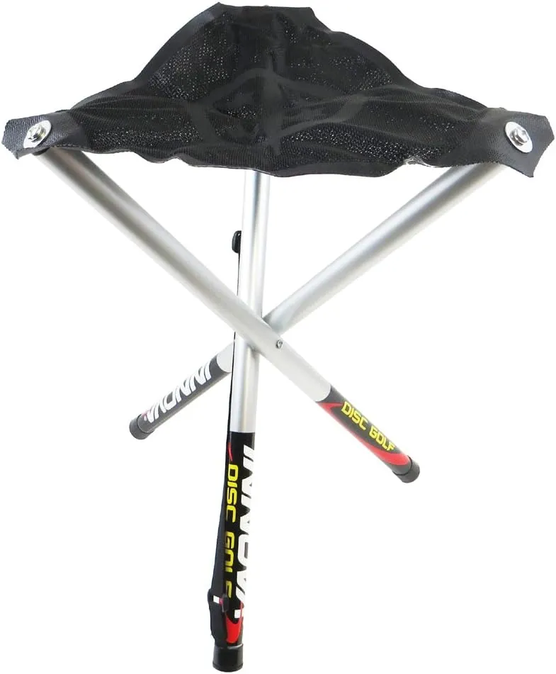 INNOVA Park & Fly Grab a Seat Disc Golf Stool - Black