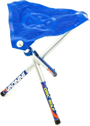 INNOVA Park & Fly Grab a Seat Disc Golf Stool - Blue