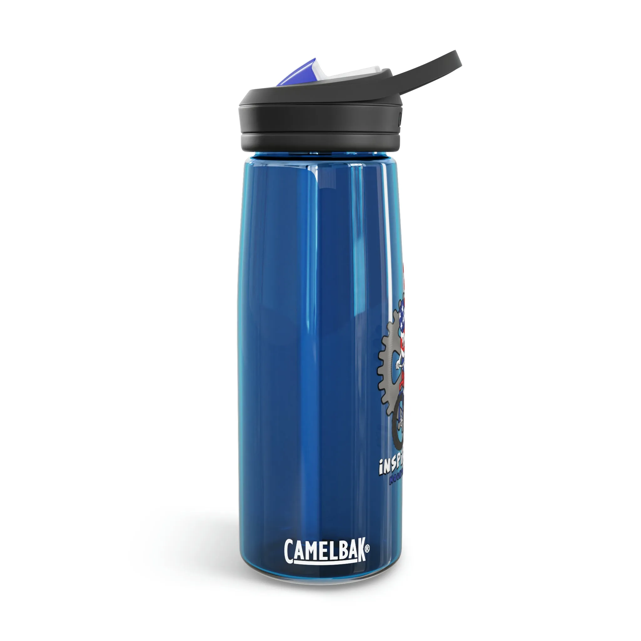 Inspired Kidz Peace, Love & Shred Mountain Bike CamelBak Eddy®  Water Bottle, 20oz\25oz
