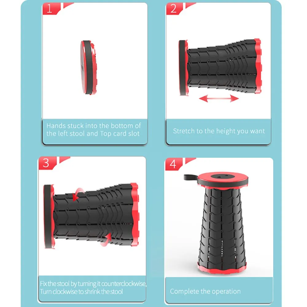 InstantCrutch - The Compact Foldable Stool