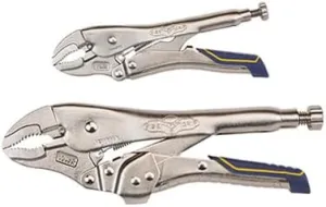 IRWIN VISE-GRIP Locking Pliers Combo Pack, Curved Jaw, 7-Inch & 10-Inch (IRHT82590)