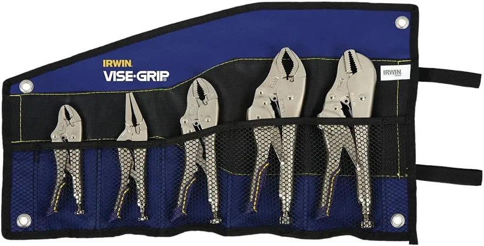IRWIN VISE-GRIP Locking Pliers, Fast Release Kit, 5-Piece (IRHT82593)