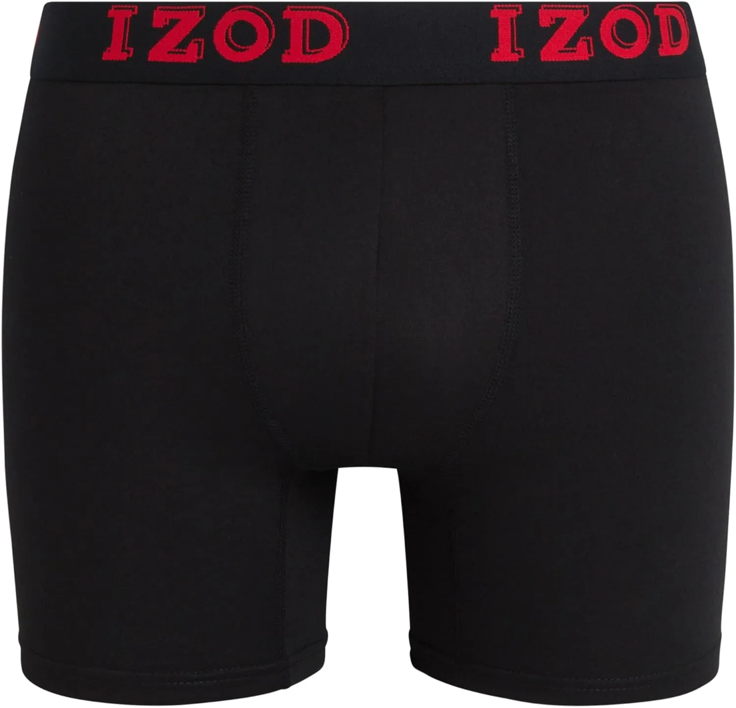IZOD Mens Boxer Briefs - 3 Pack Soft Stretch Mens Underwear Boxers with Contour Pouch, Athletic Briefs for Men (Sizes: S-XL)
