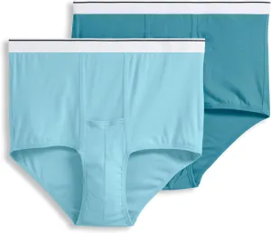 Jockey Men's Big Man Pouch Brief - 2 Pack