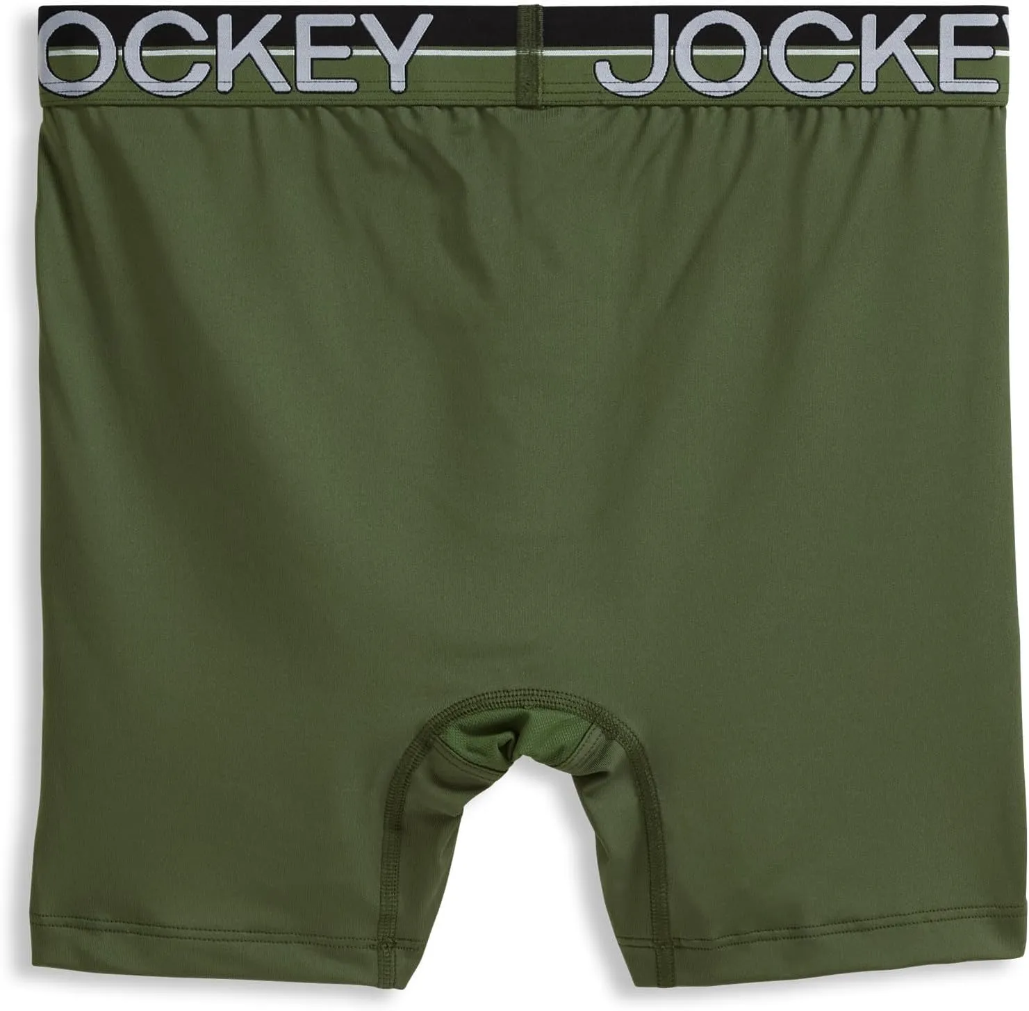 Jockey Men's Infinite Cool Microfiber Stretch 6" Boxer Brief - 3 Pack