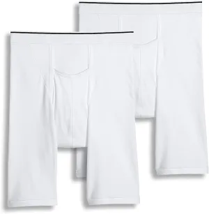 Jockey Men's Pouch 10" Midway Brief - 2 Pack