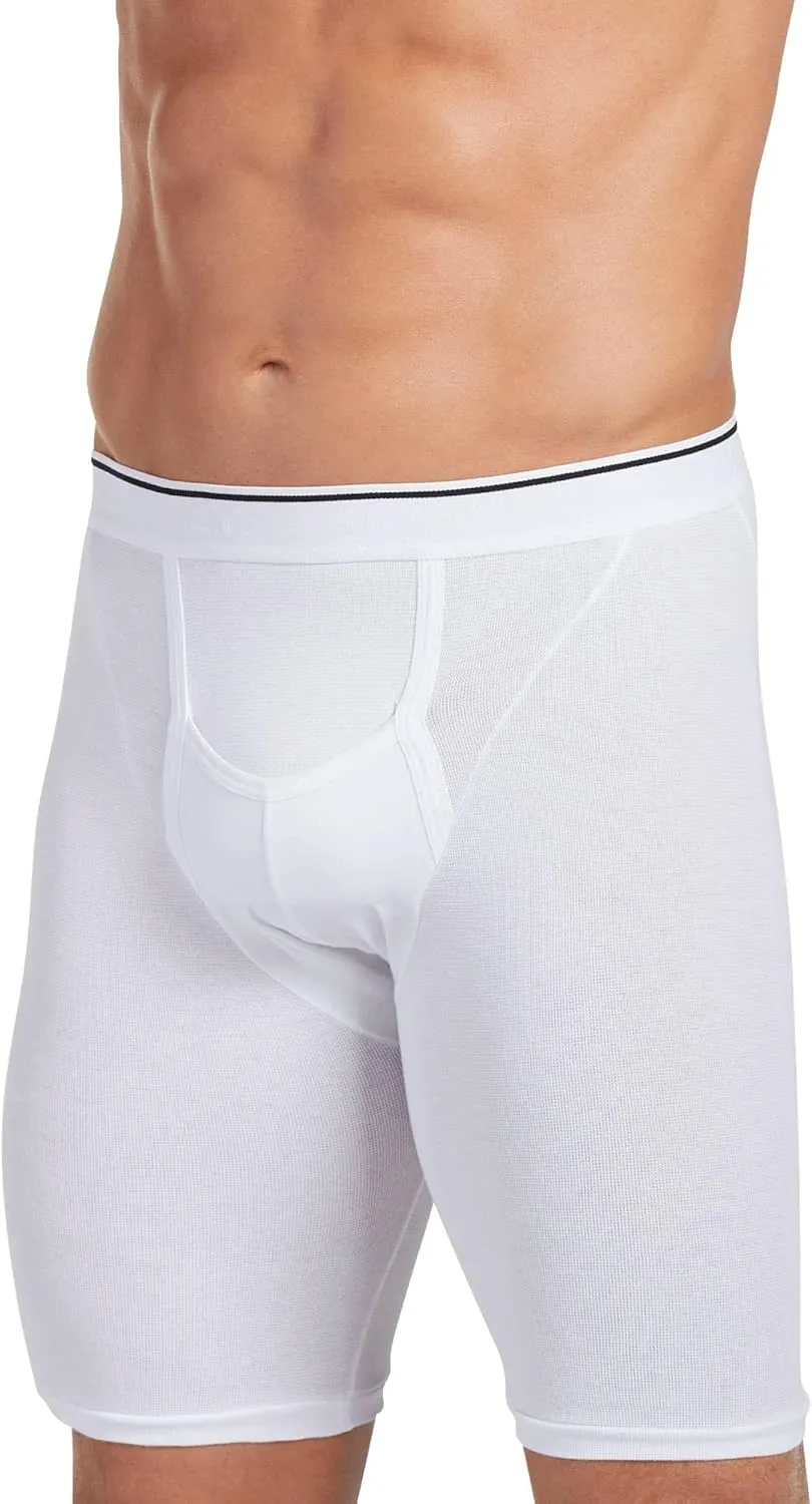 Jockey Men's Pouch 10" Midway Brief - 2 Pack