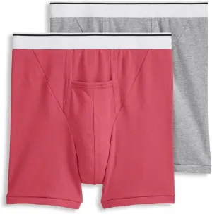 Jockey Men's Pouch 5" Boxer Brief - 2 Pack
