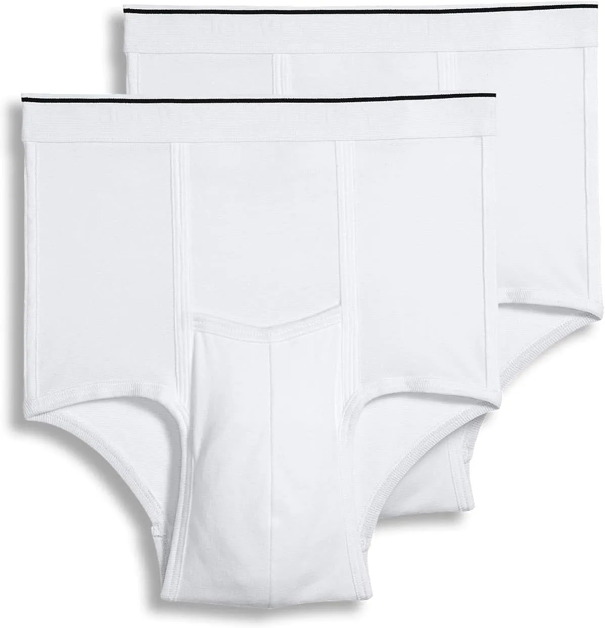 Jockey Men's Underwear Big Man Pouch Brief - 2 Pack