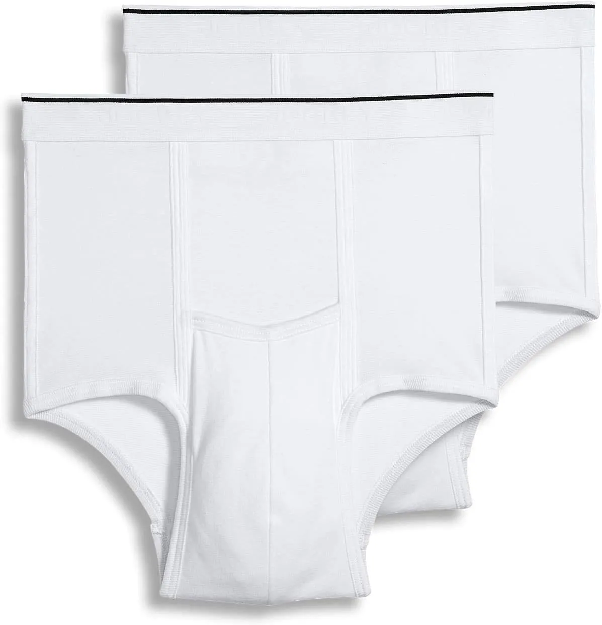 Jockey Men's Underwear Big Man Pouch Brief - 2 Pack