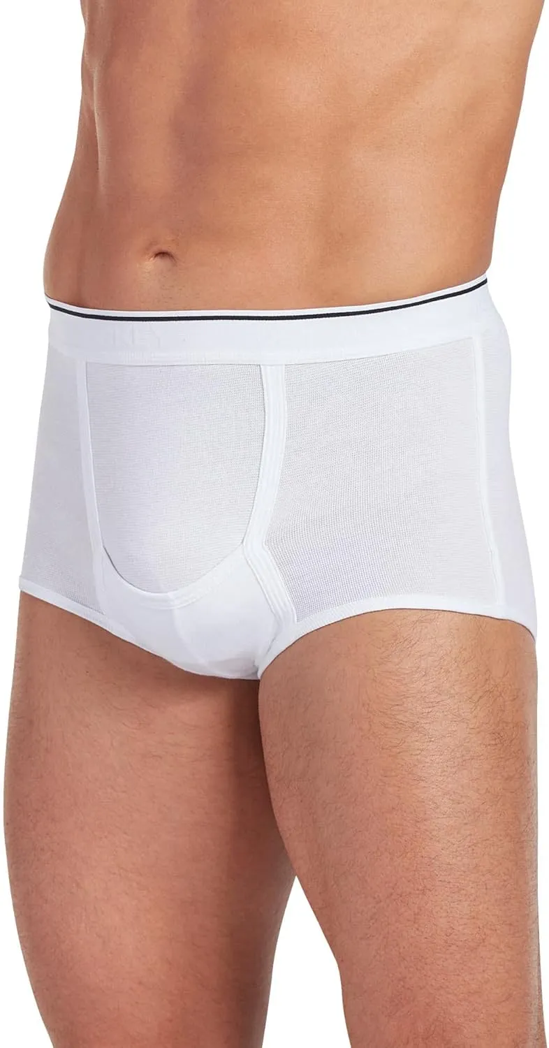 Jockey Men's Underwear Big Man Pouch Brief - 2 Pack