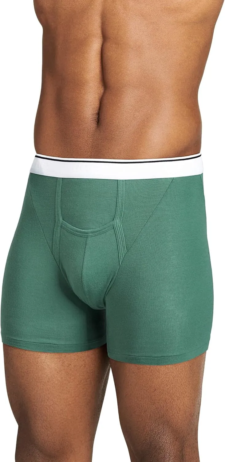 Jockey Men's Underwear Pouch 5" Boxer Brief - 2 Pack