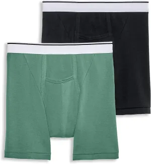 Jockey Men's Underwear Pouch 5" Boxer Brief - 2 Pack