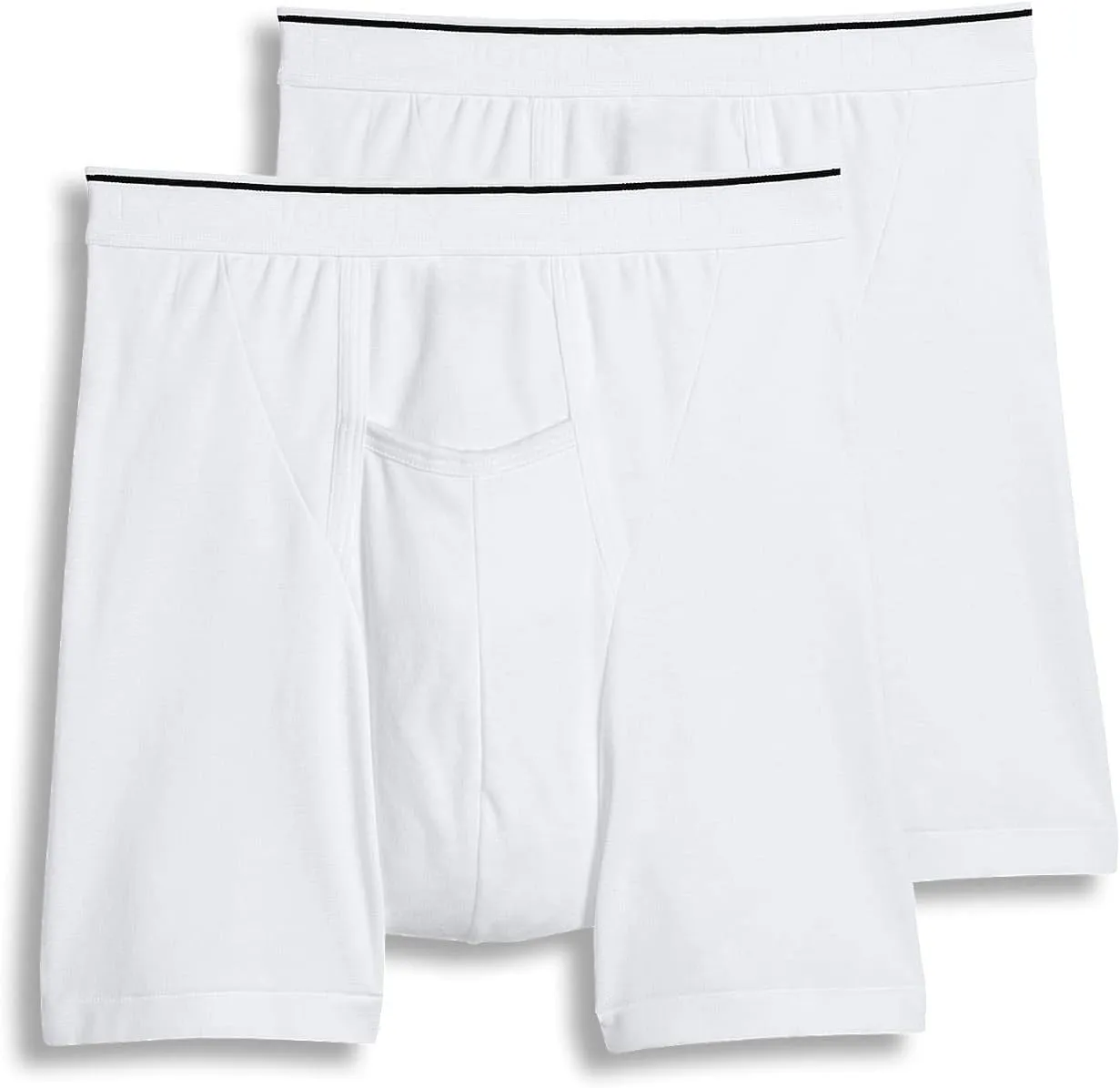 Jockey Men's Underwear Pouch 5" Boxer Brief - 2 Pack