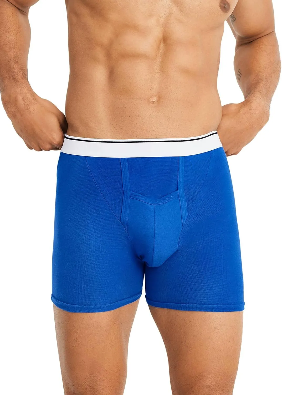 Jockey Men's Underwear Pouch 5" Boxer Brief - 2 Pack