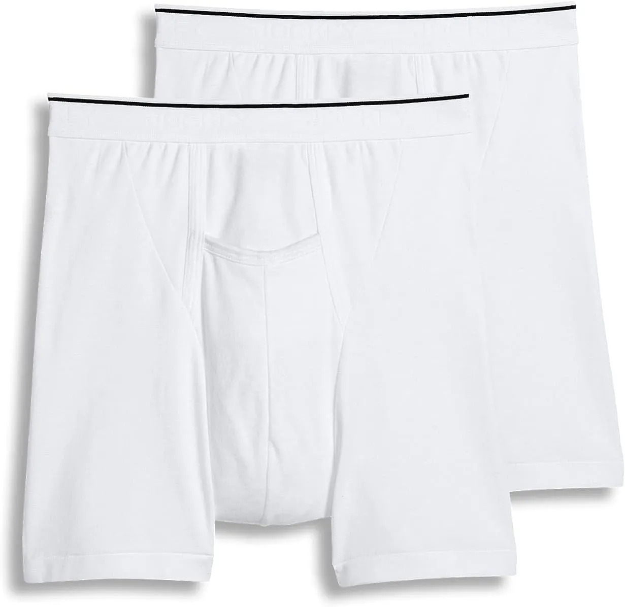 Jockey Men's Underwear Pouch 5" Boxer Brief - 2 Pack