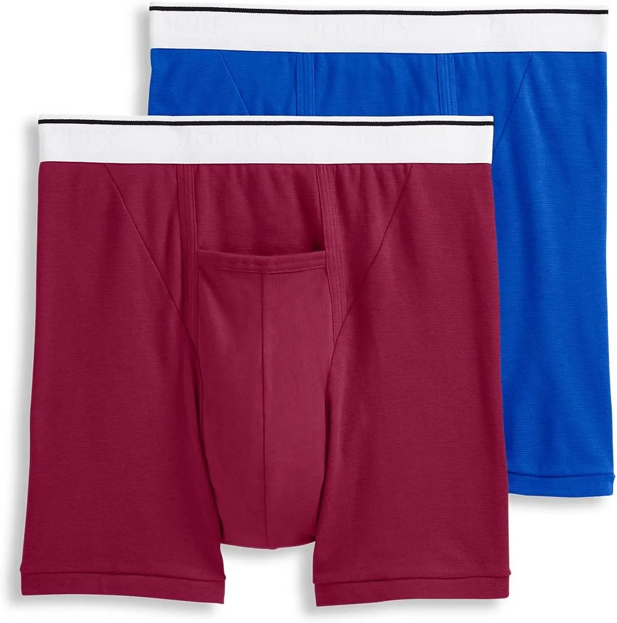 Jockey Men's Underwear Pouch 5" Boxer Brief - 2 Pack