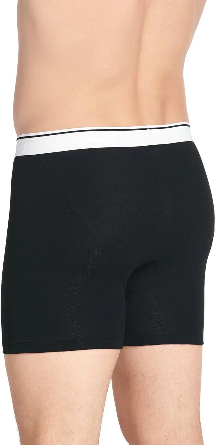 Jockey Men's Underwear Pouch 5" Boxer Brief - 6 Pack