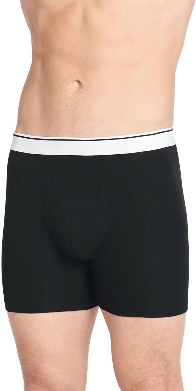 Jockey Men's Underwear Pouch 5" Boxer Brief - 6 Pack