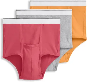 Jockey Men's Underwear Pouch Brief - 3 Pack