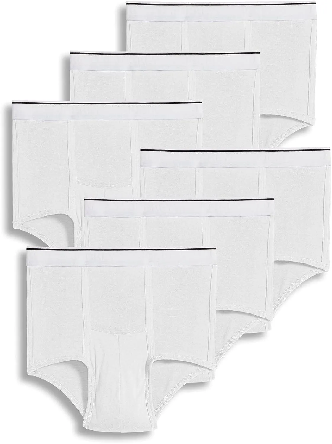 Jockey Men's Underwear Pouch Brief - 6 Pack