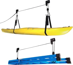 Kayak Hoist Set - Overhead Pulley System