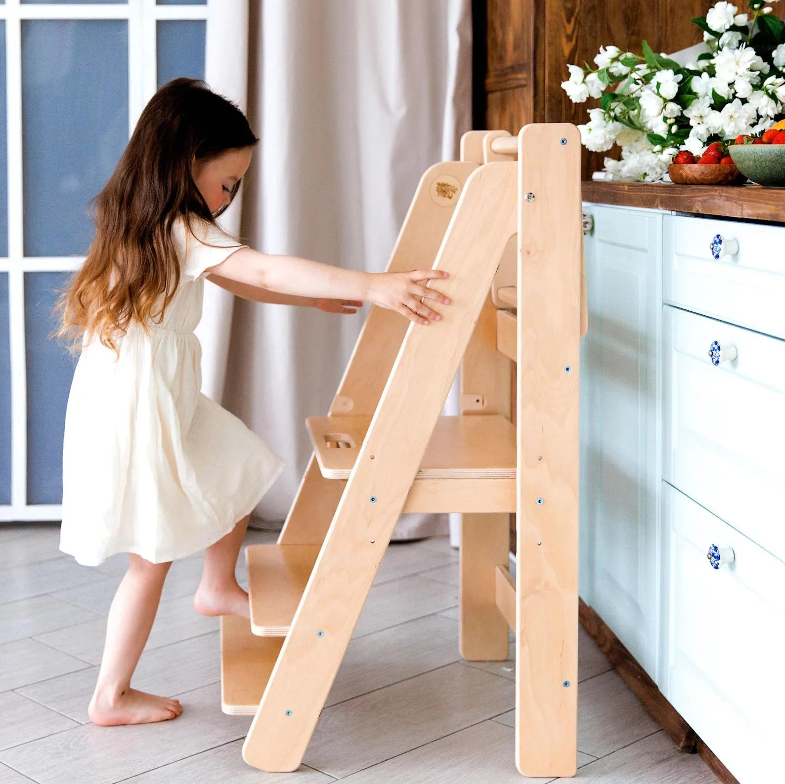 Ketu Foldable Toddler Step Stool
