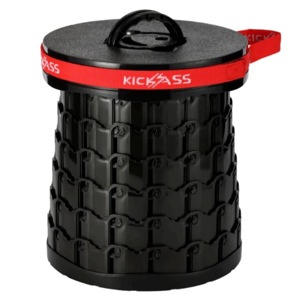 KickAss Portable Outdoor Pop Up Stool- 3 Stools