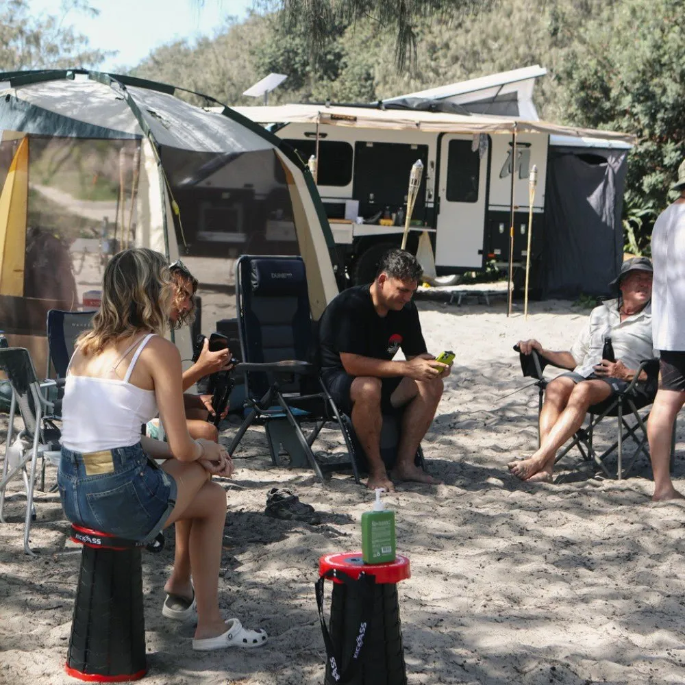 KickAss Portable Outdoor Pop Up Stool