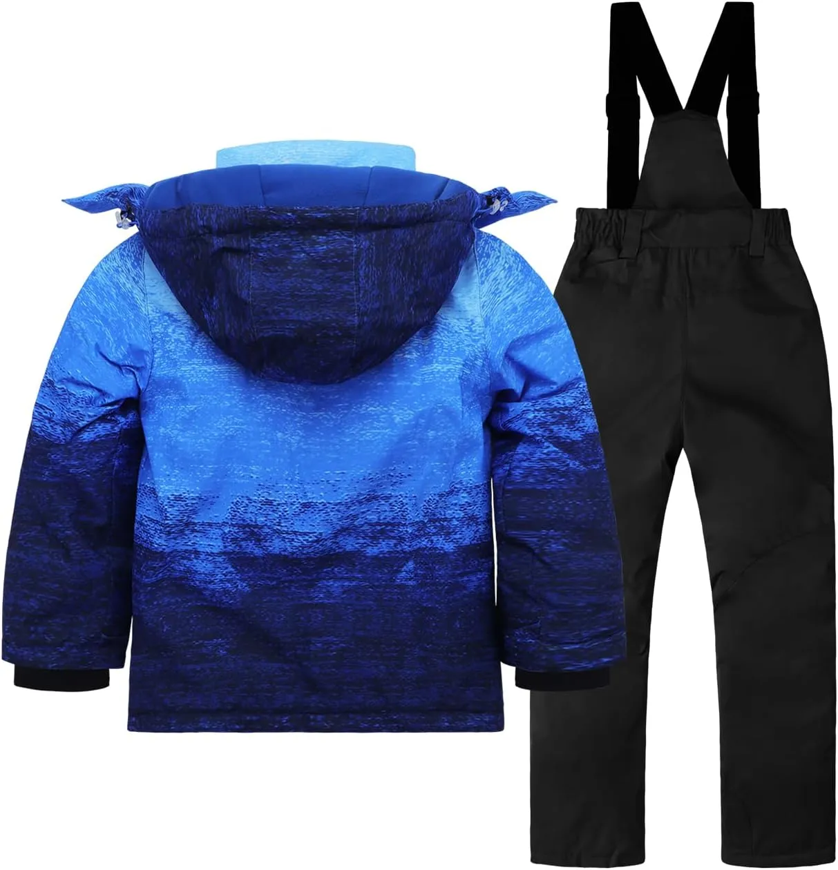Kids Ski Jacket & Pants Set Winter Snowboarding Rain Coats Girls Boys Snow Suits