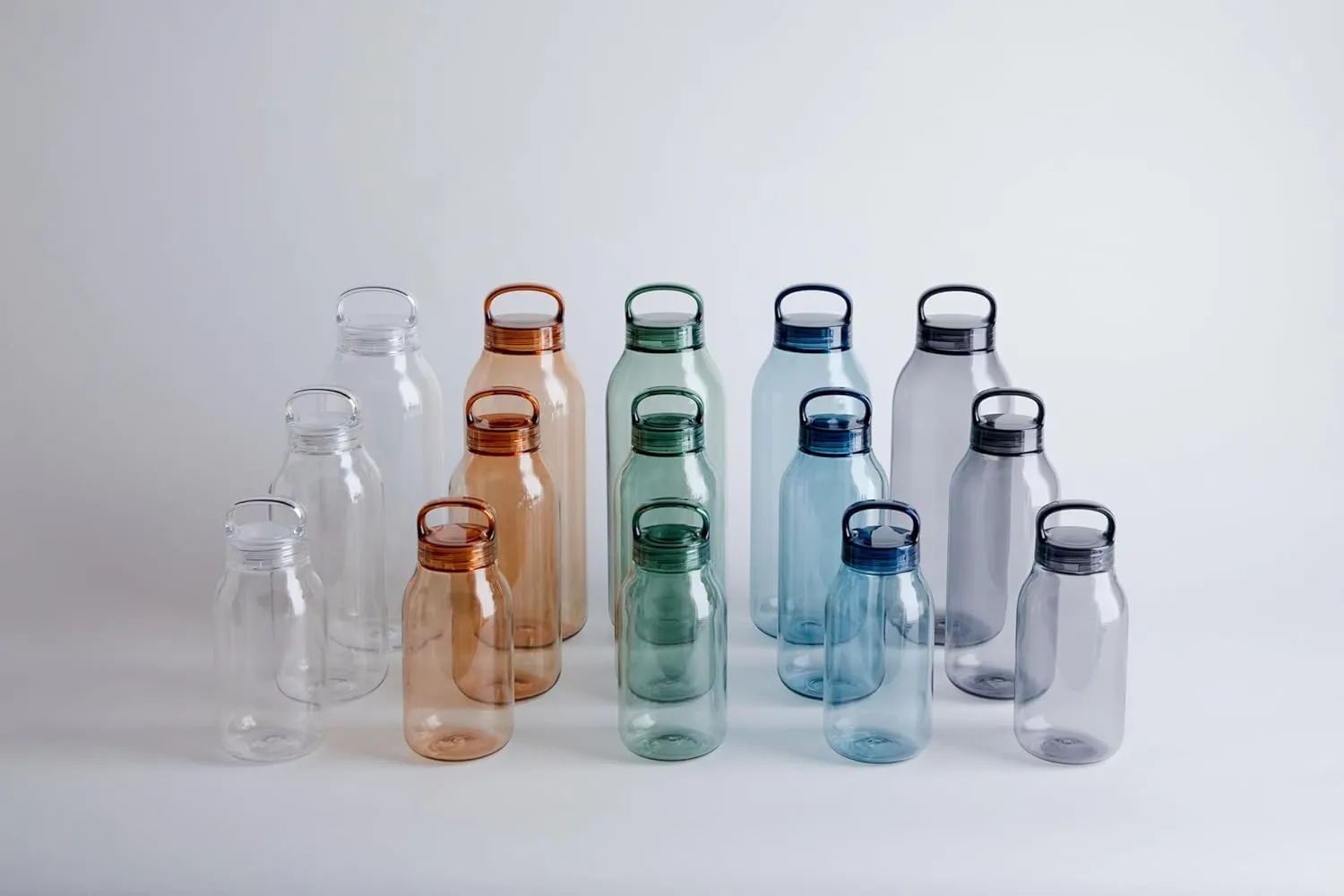 KINTO 20399 Water Bottle, 33.4 fl oz (950 ml), Smoke, Lightweight, Dishwasher Safe, My Bottle