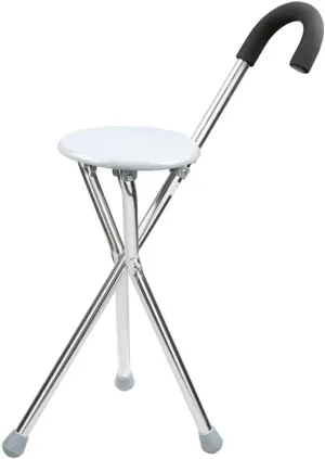 KOHARA Lightweight 3 Legged Walking Seat Stick - Three Legged Stick with Stool,Crutches of You