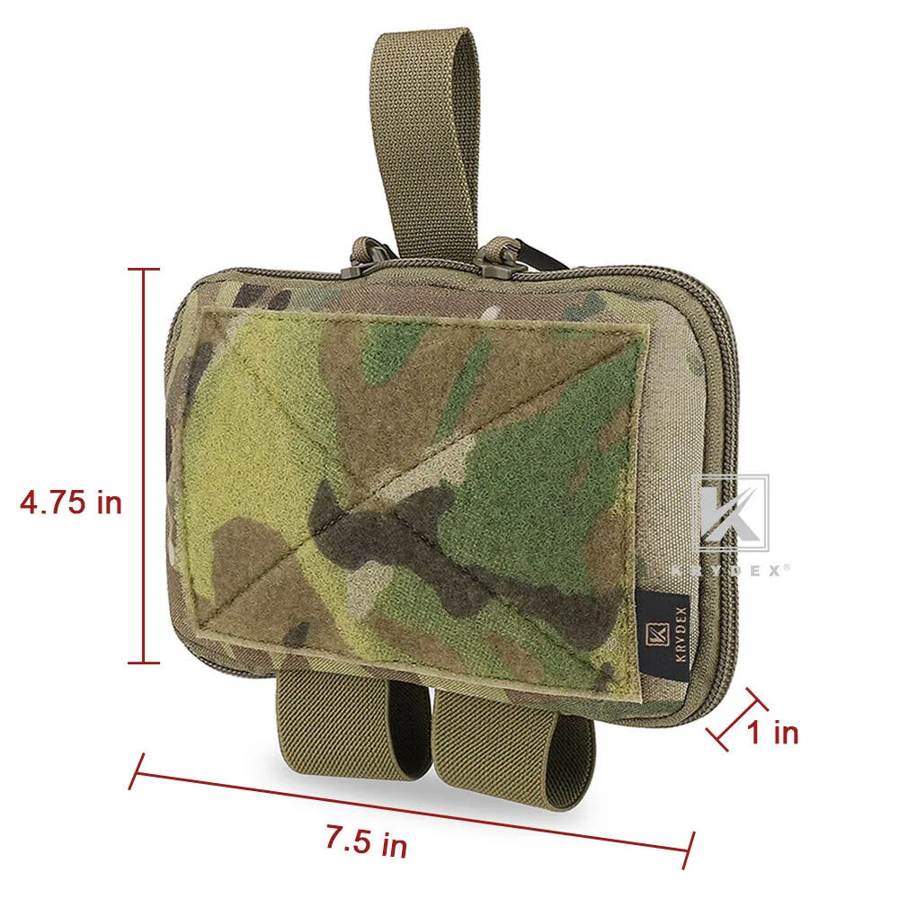 KRYDEX Tactical MED1 Medical Pouch Emergency Survival Kit Bag IFAK First Aid Pouch Multi-use pouch