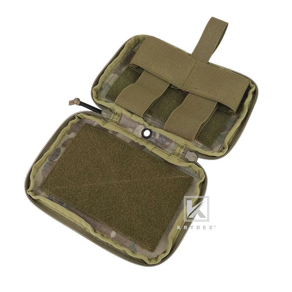 KRYDEX Tactical MED1 Medical Pouch Emergency Survival Kit Bag IFAK First Aid Pouch Multi-use pouch