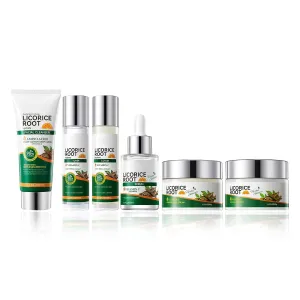 Licorice Skincare Set with Licorice Root Extract Locks in Moisture and Nourishes Skin, Valentine's Day & Holiday Set