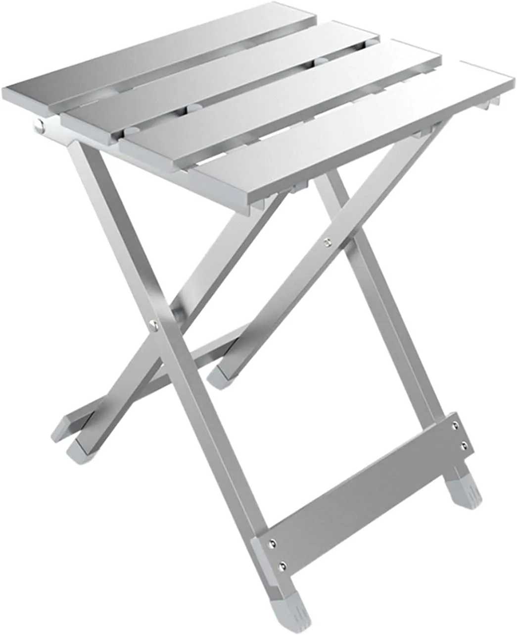 Lightweight Aluminum Alloy Folding Stool Portable Outdoor Fishing Chair Camping Stool Stable and Durable Pony Zha