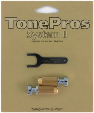 Locking Studs Metric Chrome