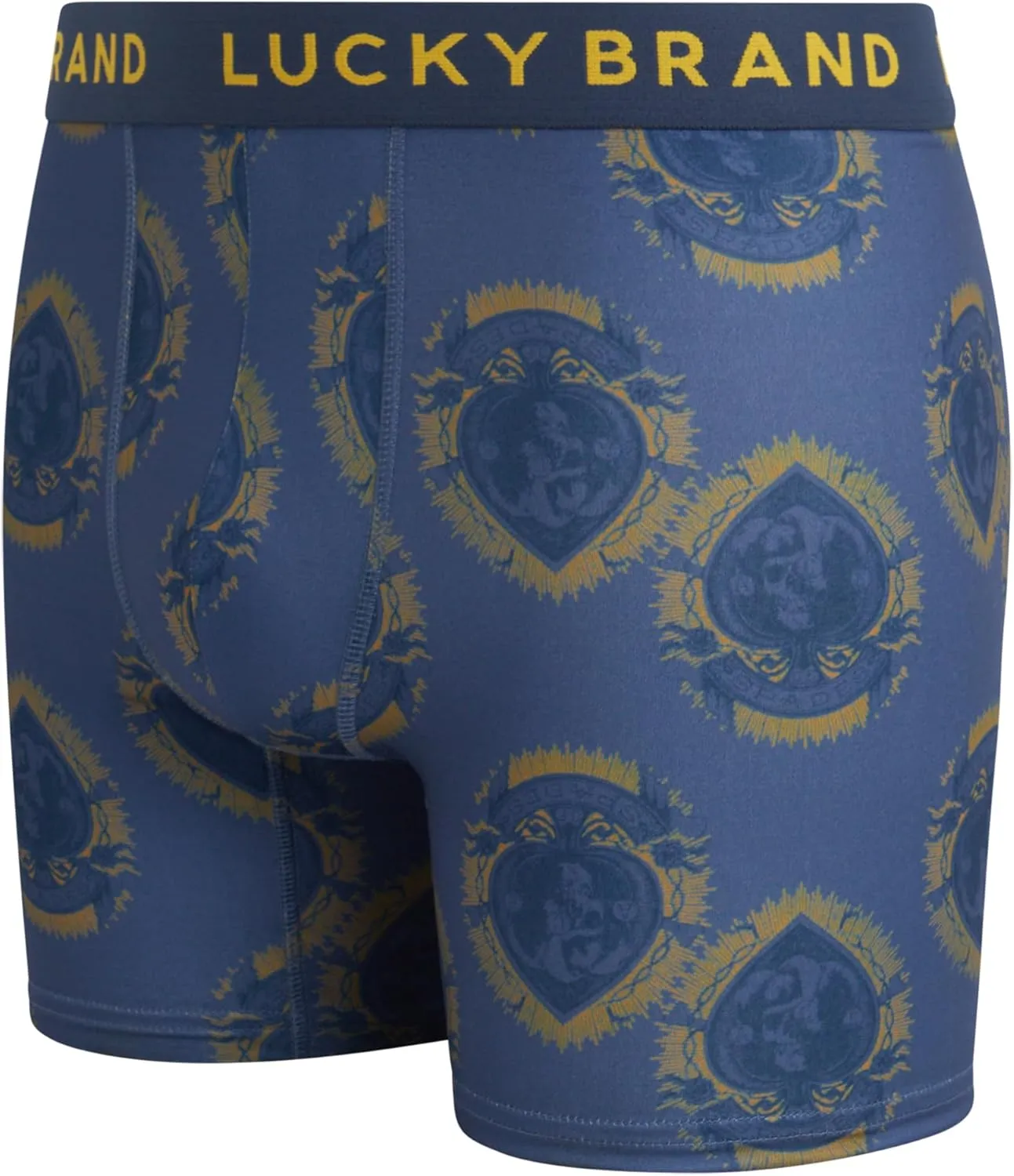 Lucky Brand Mens Boxer Briefs - 3 Pack Super Soft Mens Underwear Boxers Athletic Briefs for Men with Functional Fly (S-XXL)