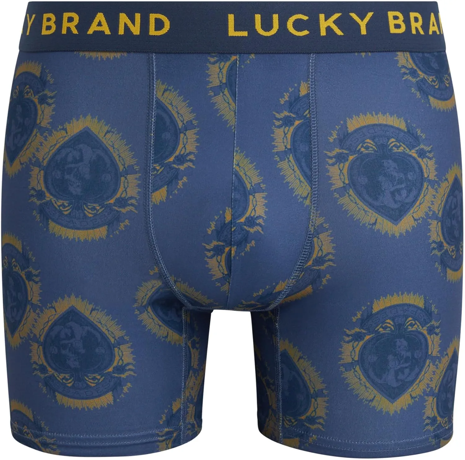Lucky Brand Mens Boxer Briefs - 3 Pack Super Soft Mens Underwear Boxers Athletic Briefs for Men with Functional Fly (S-XXL)