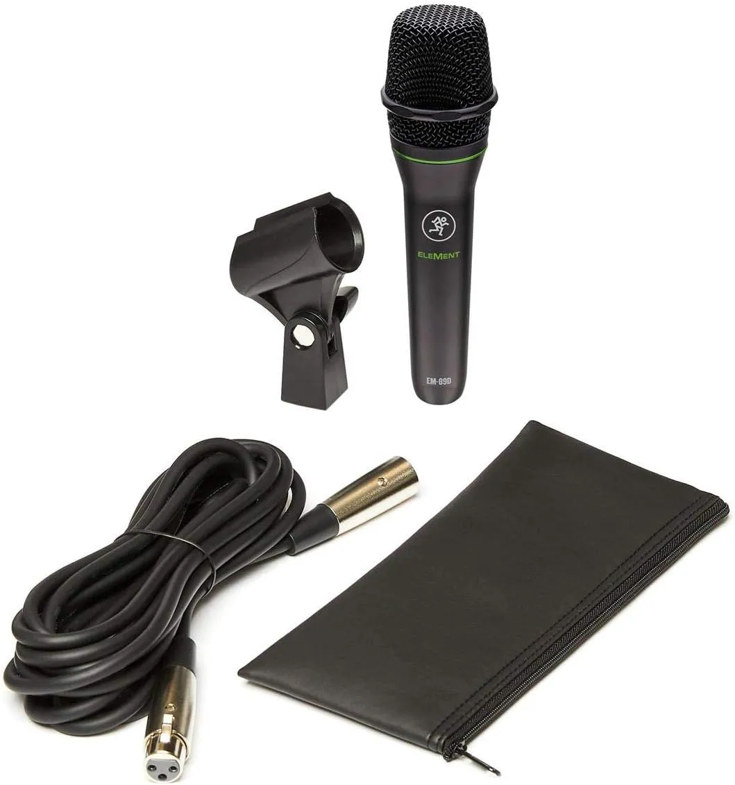 Mackie EleMent Series, Dynamic Vocal Microphone (EM-89D)
