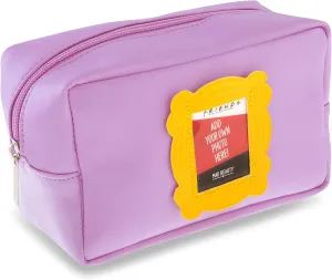 MAD Beauty Disney Friends Frame Customizable Cosmetic Makeup Bag | Official Friends The Television Series Licensed Product | Novelty Beauty, Cosmetic, and Skincare Gifts for Women, Adults, and Kids