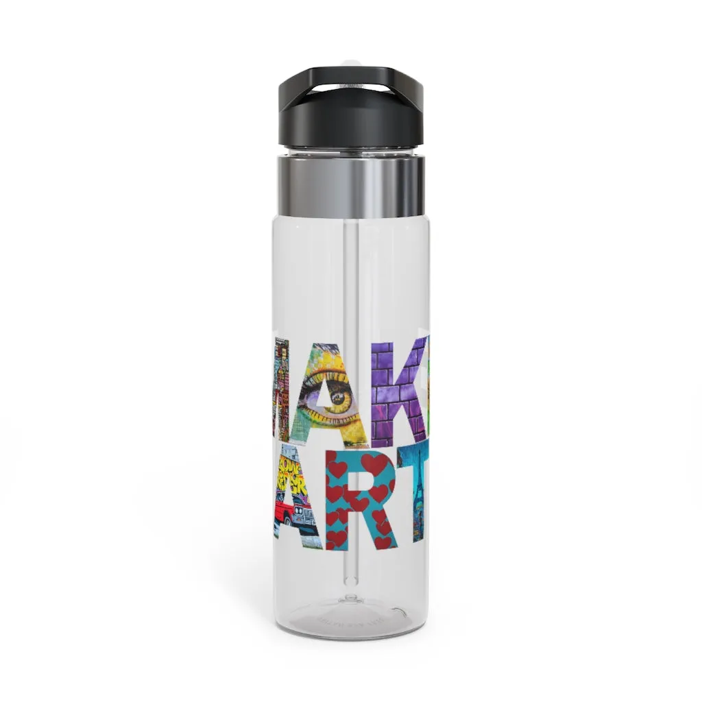 Make Art, 20oz Drinking Bottle