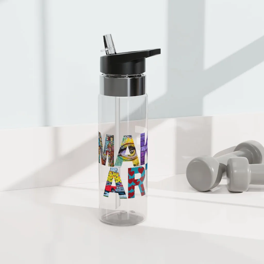 Make Art, 20oz Drinking Bottle