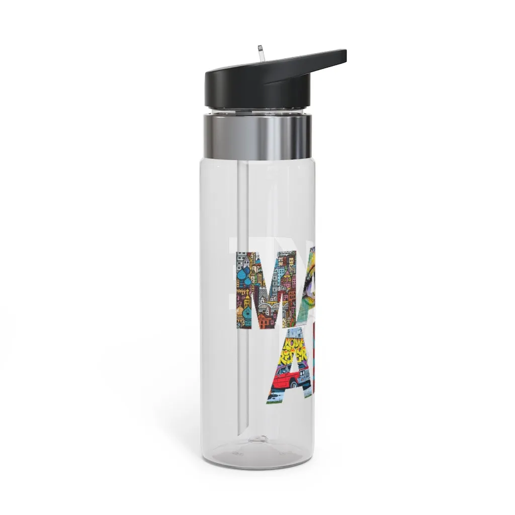 Make Art, 20oz Drinking Bottle
