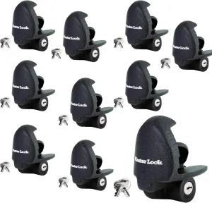 Master Lock - (10) Keyed Alike Universal Trailer Coupler Locks 379KA-10