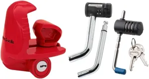 Master Lock 3895DAT - Coupler Lock, Receiver Lock, and Latch Lock - 3 Components Keyed Alike