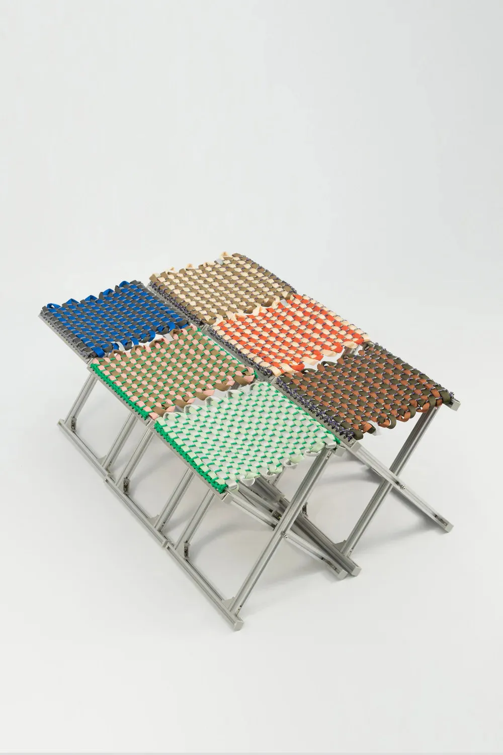 MAZHA STOOL/ TAN   POWDER PINK